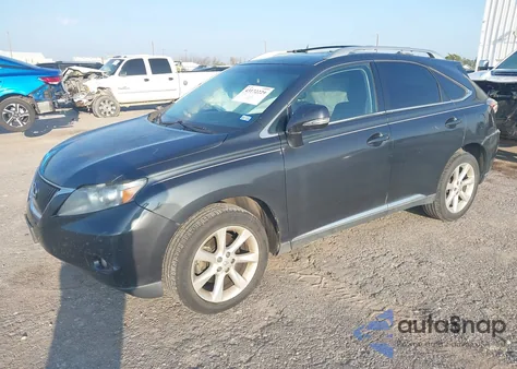 2010 Lexus Rx 350 from USA, damaged, VIN 2T2ZK1BA4AC029842